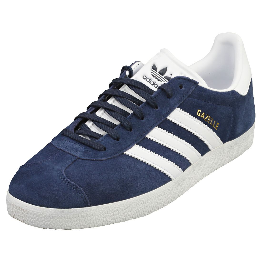 Adidas gacela unisex Navy blanco serraje & sintético cortos - 5 UK Adidas gacela unisex Navy blanco serraje & sintético cortos - 5 UK