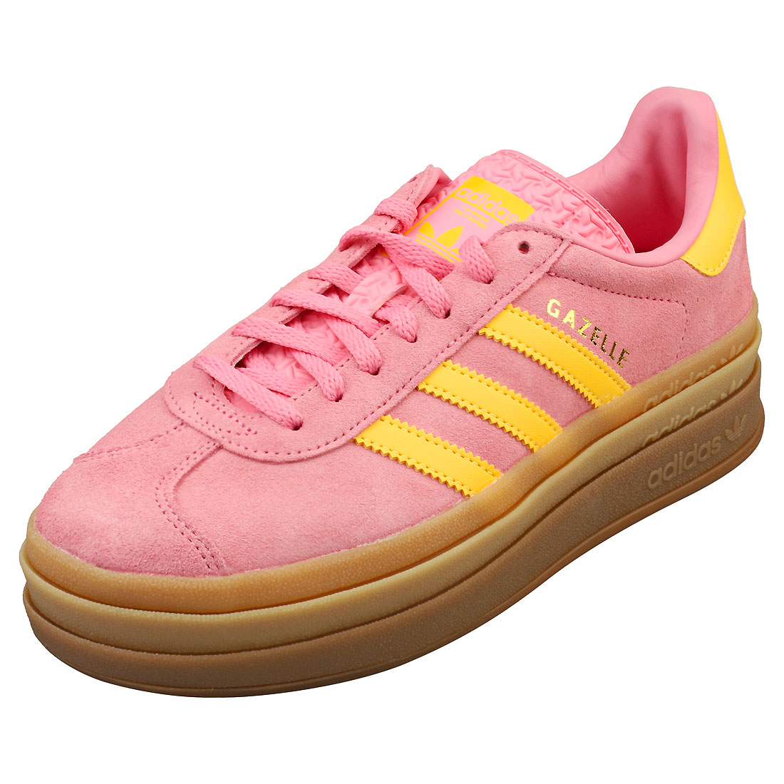 ★adidas★ Gazelle Indoor Yellow Pink adidas Gazelle Indoor Shoes - Yellow | Free Shipping with