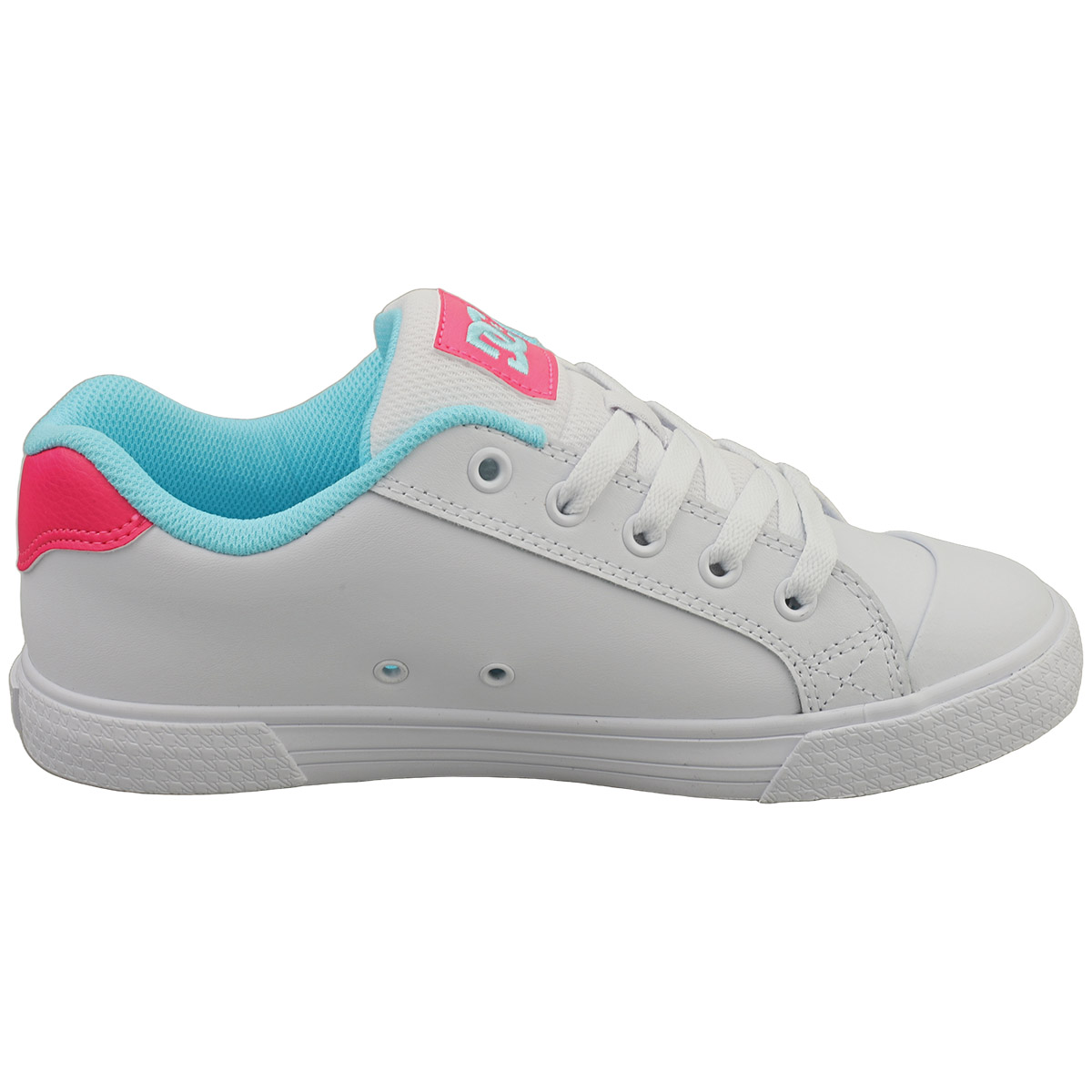DC Shoes Scarpe Chelsea Rosa e Bianca Donna - Attrezzatura da Skate - Picture 5 of 8