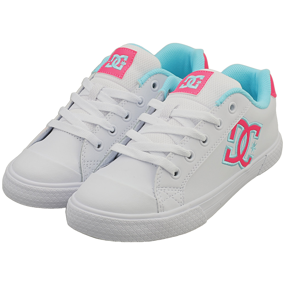 DC Shoes Scarpe Chelsea Rosa e Bianca Donna - Attrezzatura da Skate - Picture 8 of 8