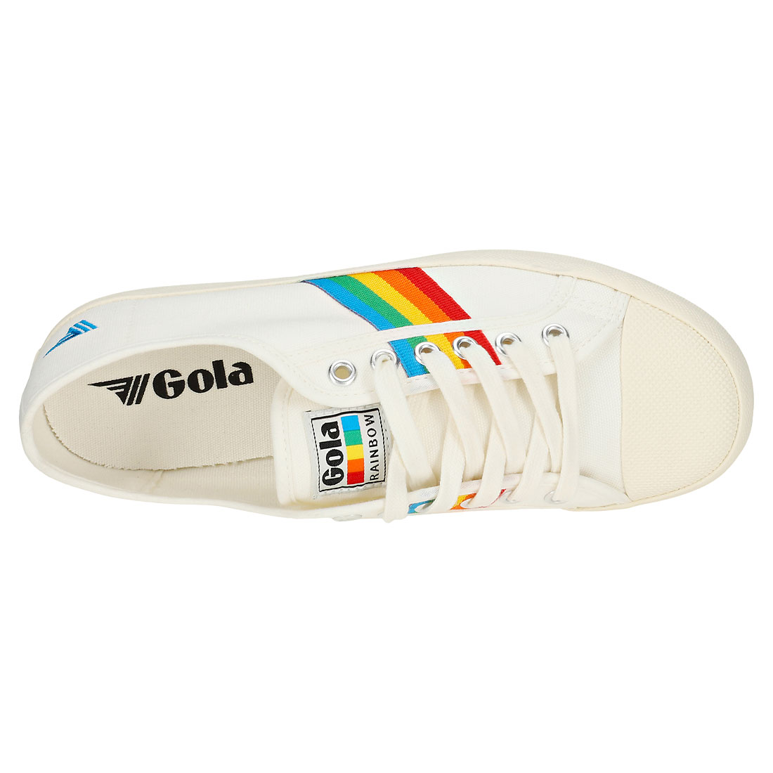 Gola Coaster Rainbow Off blanco Multicolour Multicolour blanco Tela zapatos da Ginnastica - 39 EU e27299 Gola Coaster Rainbow Off blanco Multicolour Multicolour blanco Tela zapatos da Ginnastica - 39 EU e27299