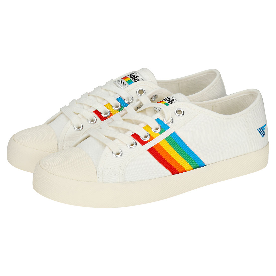 Gola Coaster Rainbow Off blanco Multicolour Multicolour blanco Tela zapatos da Ginnastica - 39 EU e27299 Gola Coaster Rainbow Off blanco Multicolour Multicolour blanco Tela zapatos da Ginnastica - 39 EU e27299