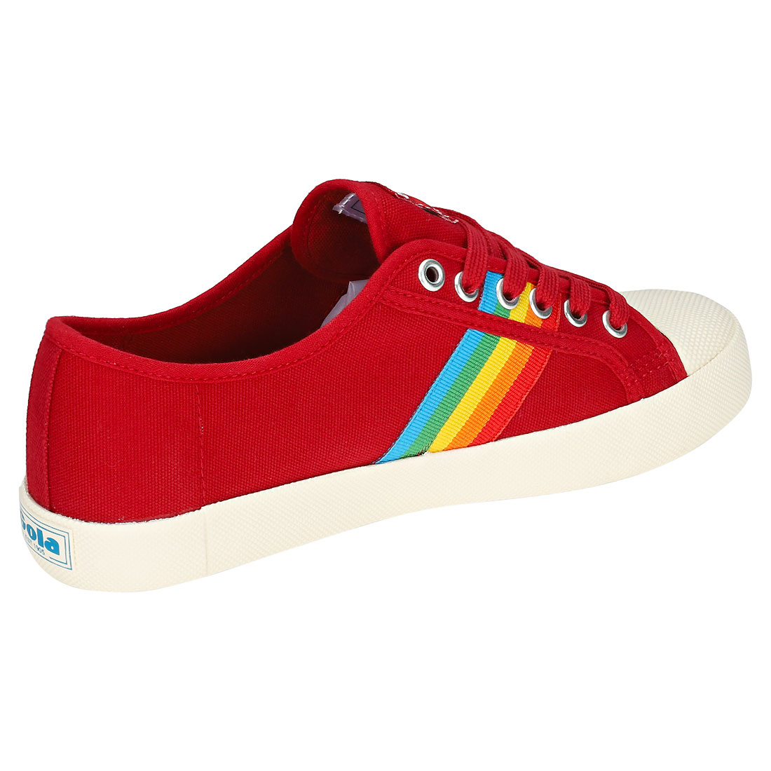 Gola Coaster Rainbow Damen Red Red Red Multicolour Leinwand Sneaker 01b775 Gola Coaster Rainbow Damen Red Red Red Multicolour Leinwand Sneaker 01b775