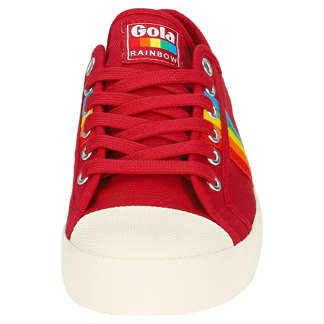 Gola Coaster Rainbow Damen Red Red Red Multicolour Leinwand Sneaker 01b775 Gola Coaster Rainbow Damen Red Red Red Multicolour Leinwand Sneaker 01b775