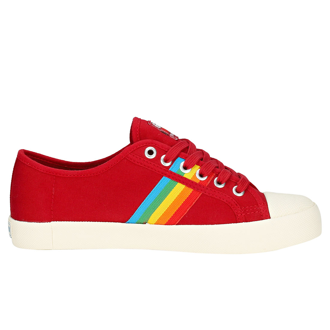 Gola Coaster Rainbow Damen Red Red Red Multicolour Leinwand Sneaker 01b775 Gola Coaster Rainbow Damen Red Red Red Multicolour Leinwand Sneaker 01b775