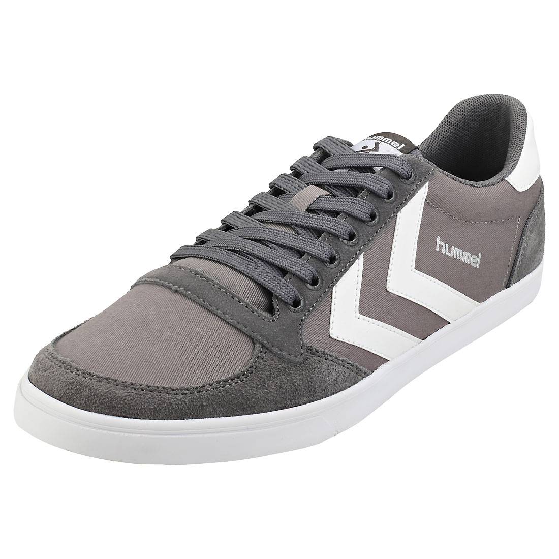hummel Slimmer Stadil Low Mens Leather & Textile Casual Trainers |