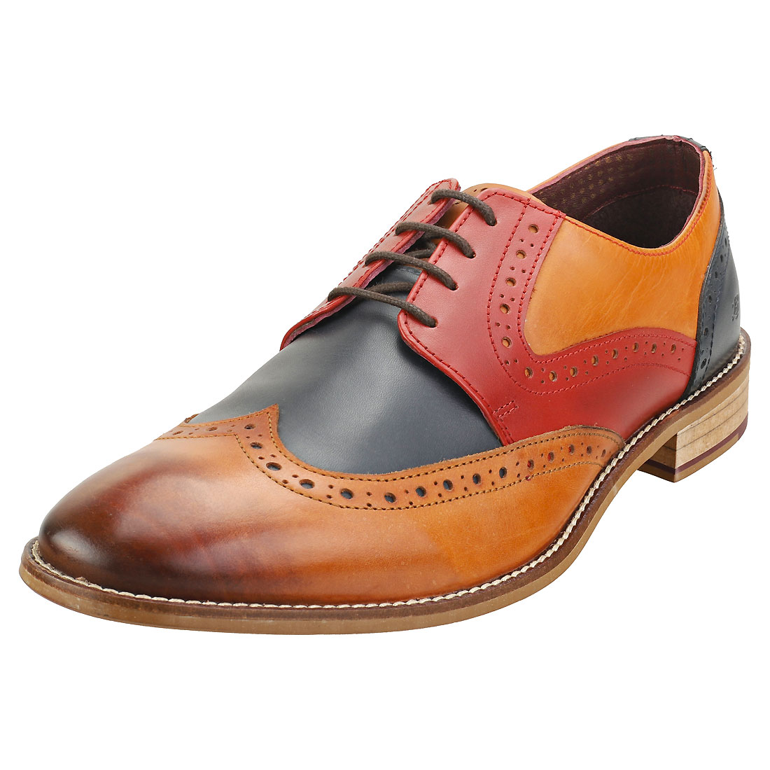 London Brogues Tommy Four Eyelet Mens 