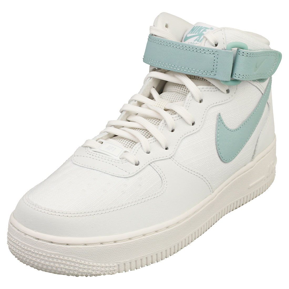 Nike Air Force 1 07 Mid Womens Summit White Fashion Sneakers