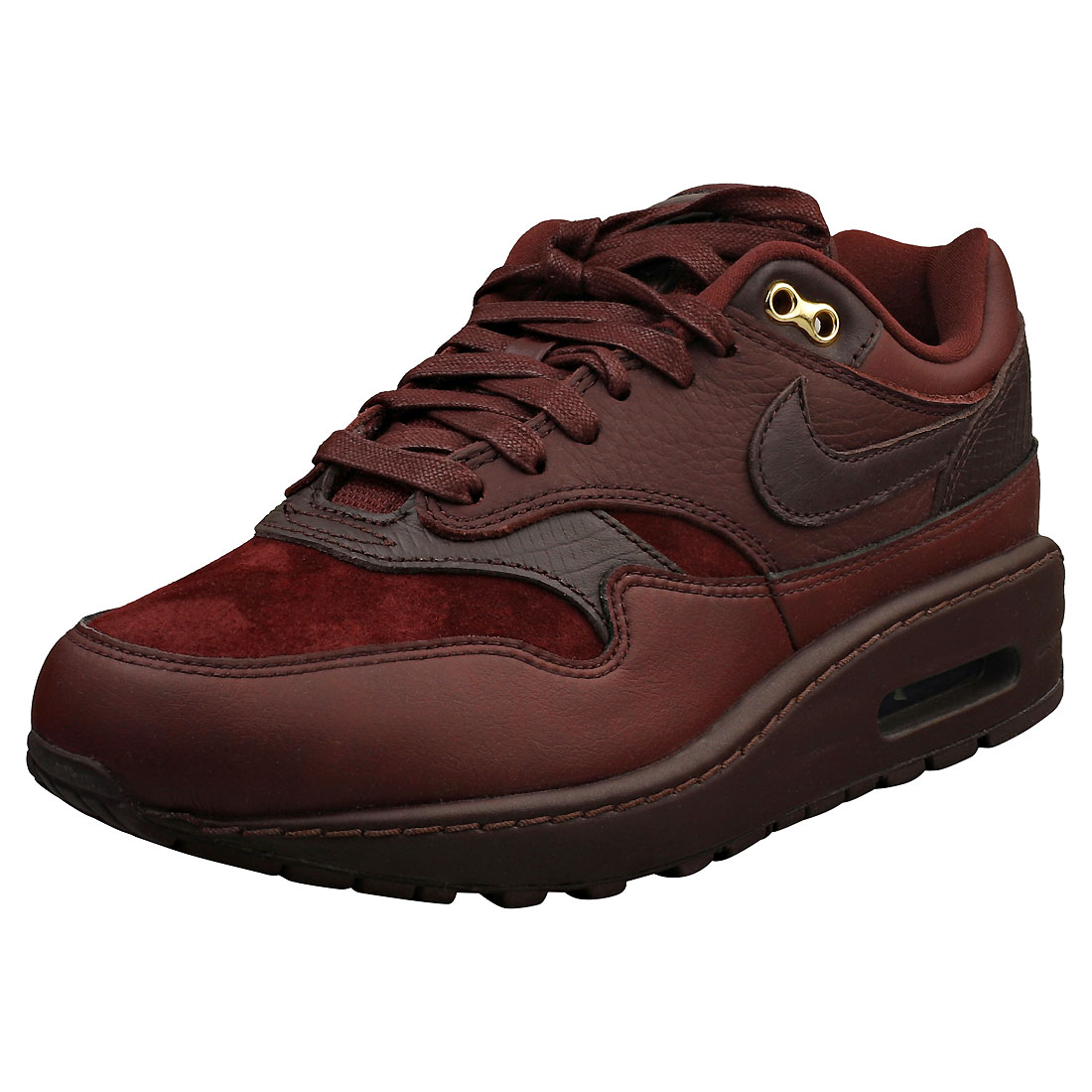 Nike Air Max 1 '87 Nbhd Womens Burgundy Fashion Sneakers - 6 US | eBay