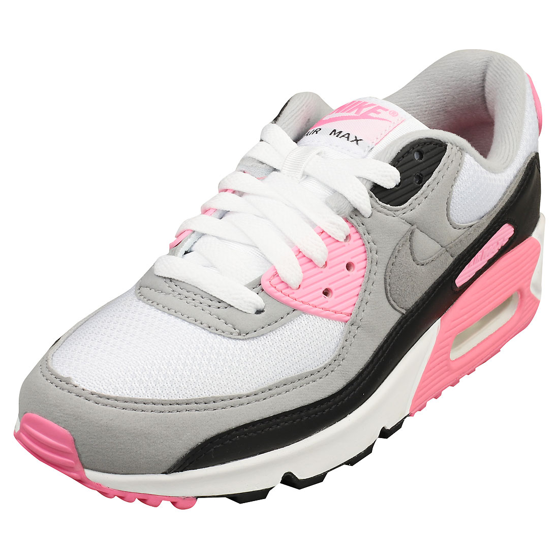 Nike Air Max 90 Womens Sneakers in Grey Pink - 6.5 US