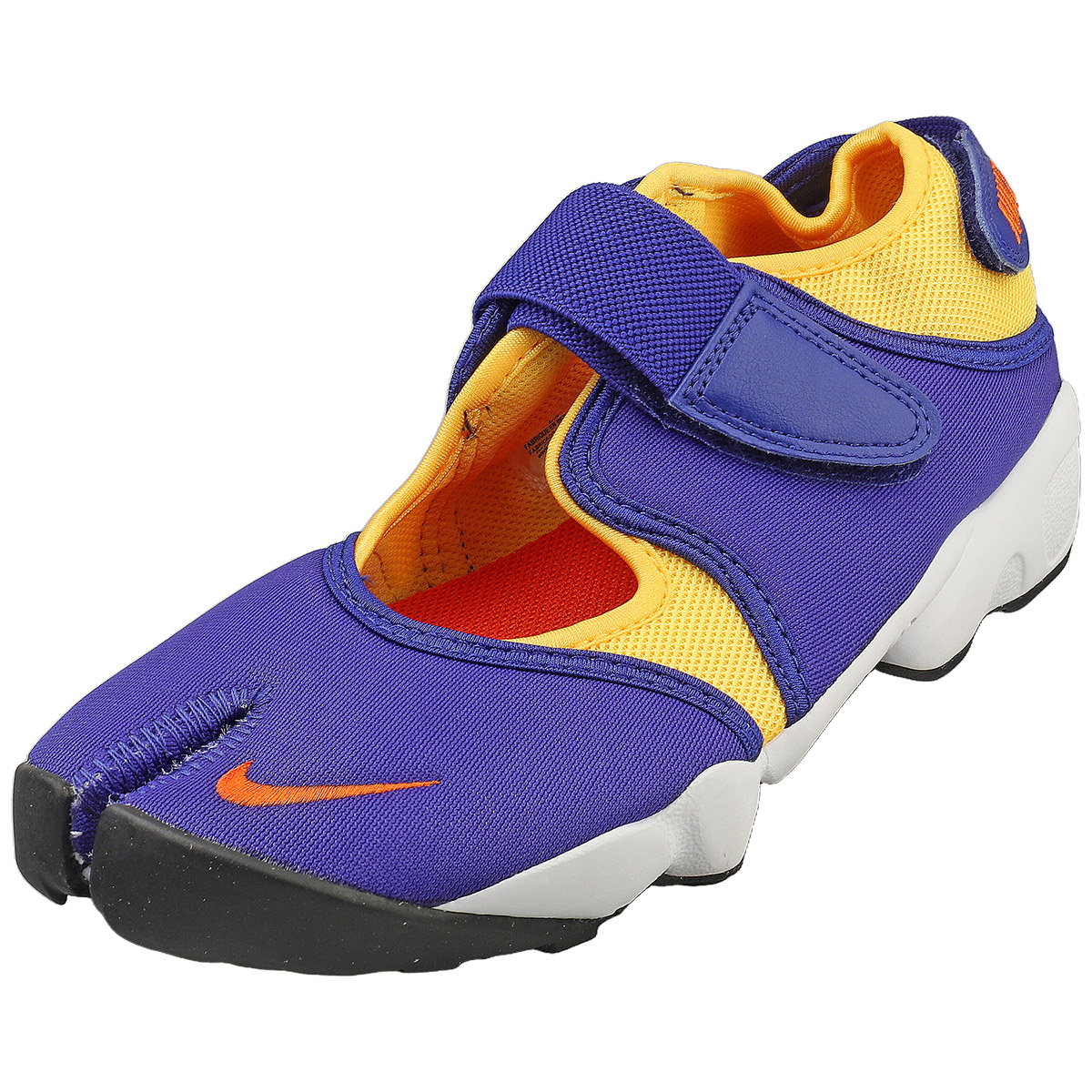 靴 Nike Air Rift BR 24cm women's Nike Air Rift Womens Walking Sandals in Navy Yellow - 6 US
