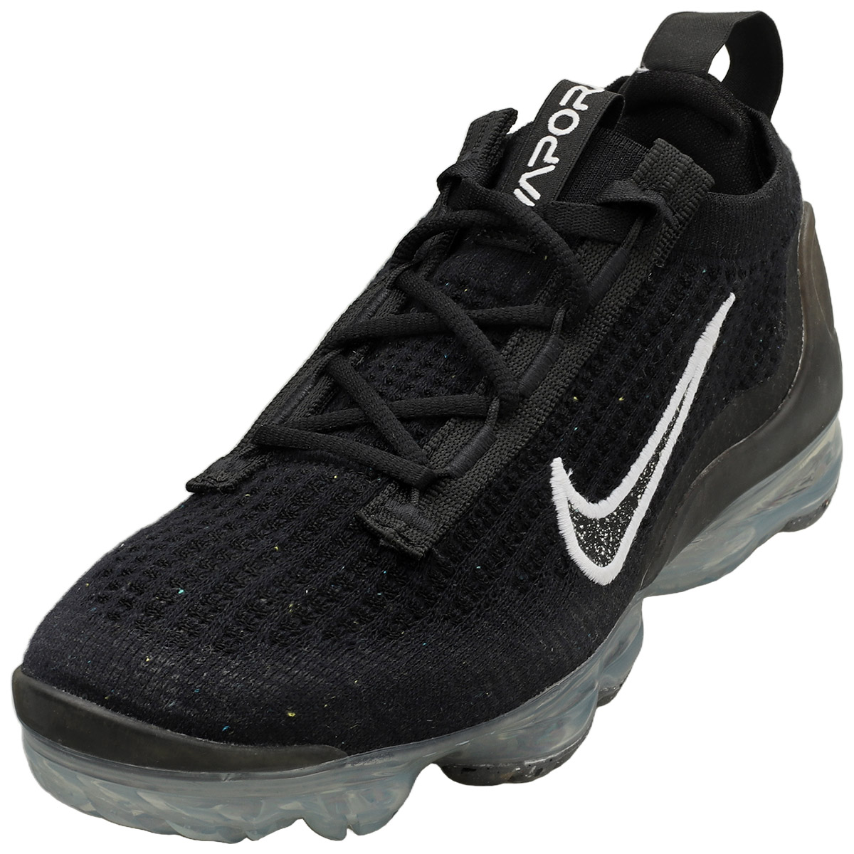 Nike Air VaporMax 2021 FK Black Metallic Silver (Women's) Nike Air Vapormax 2021 Flyknit Sneakers | Black | FARFETCH UK