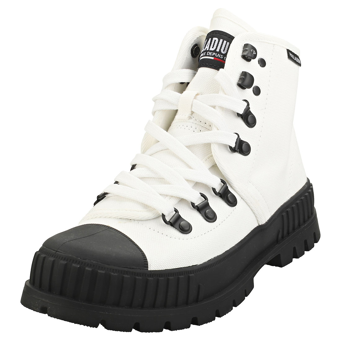 palladium pallashock mid rise ankle boots in black