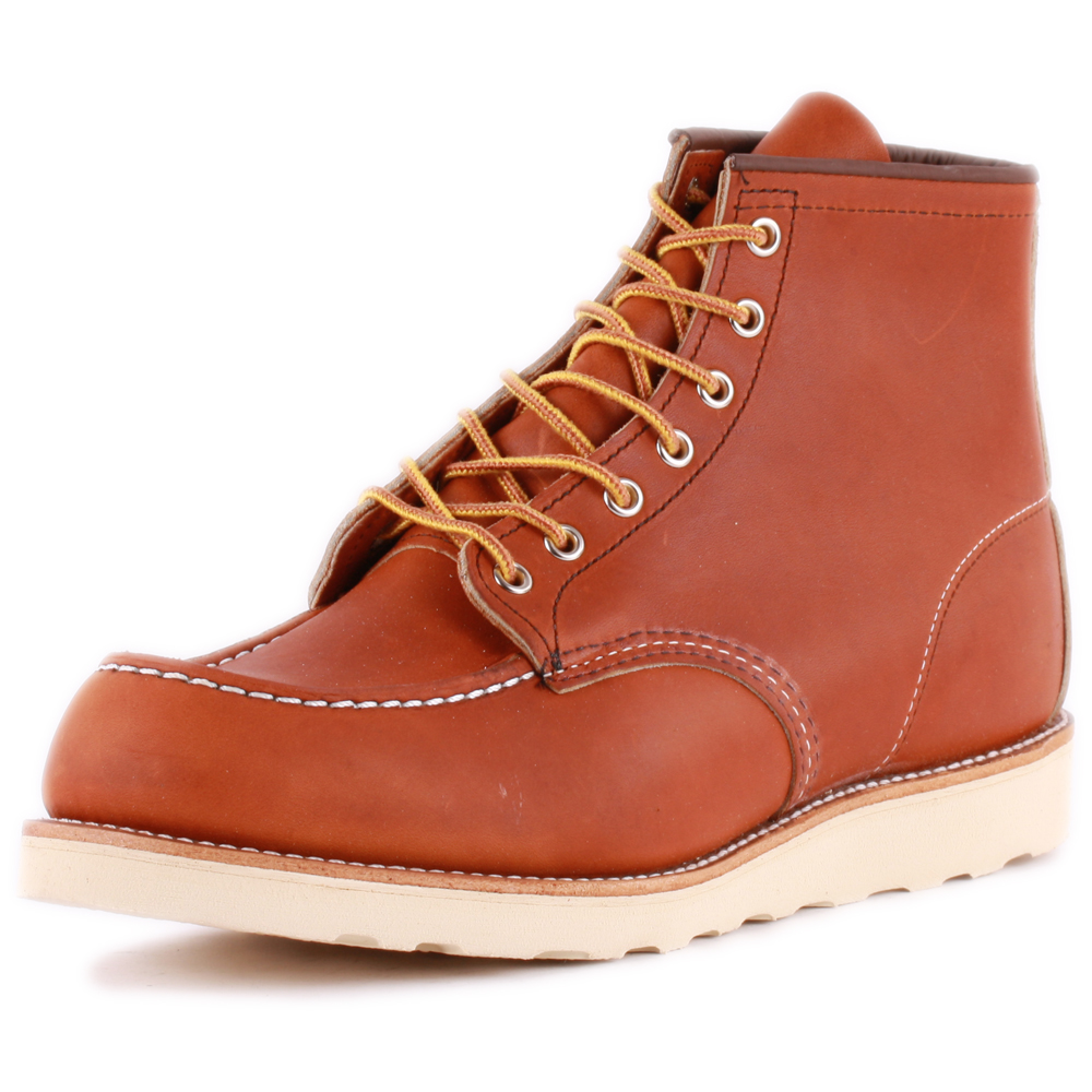 6 inch moc toe boot red wing