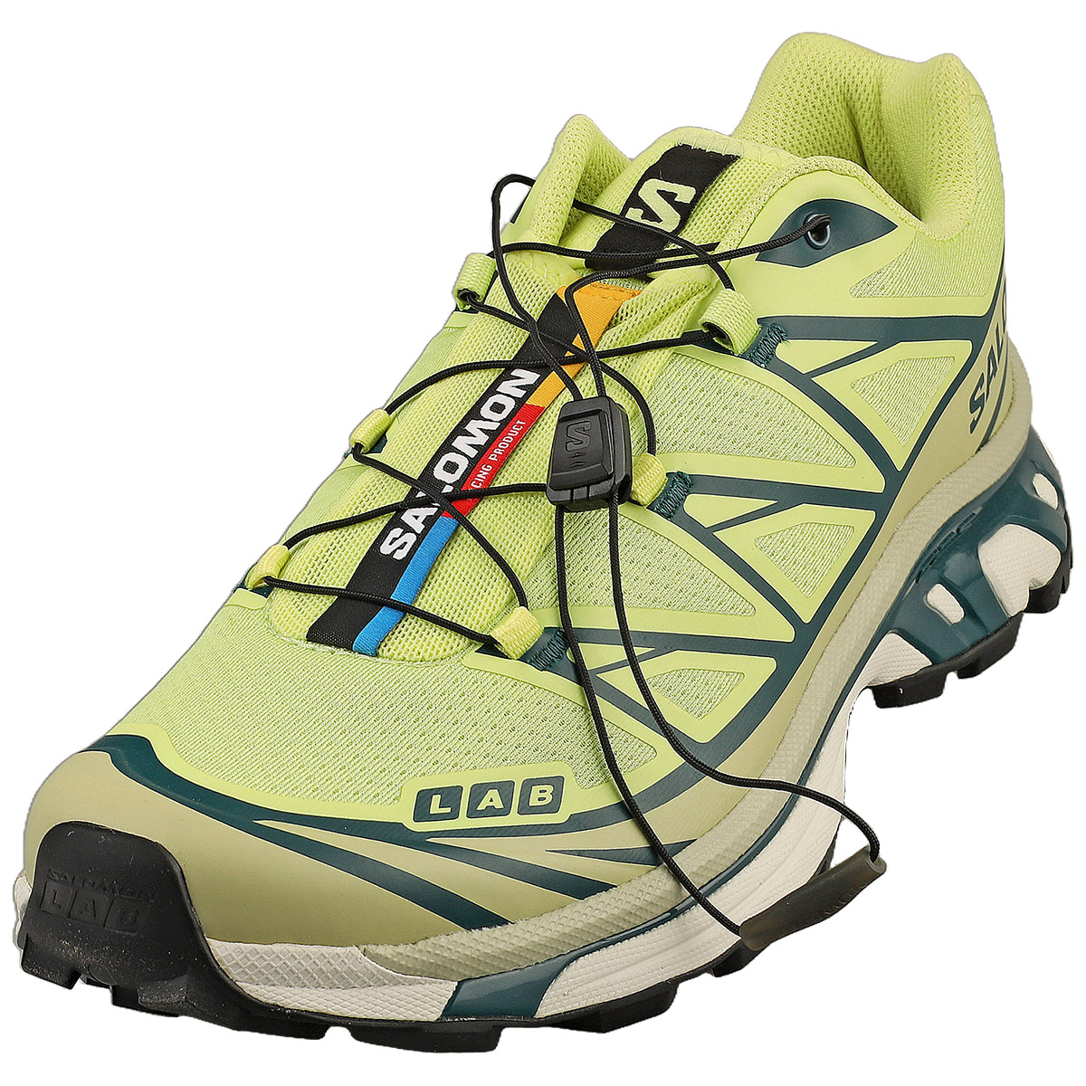 Salomon Xt-6 Mens Fashion Sneakers in Lime Green - 12 US | eBay