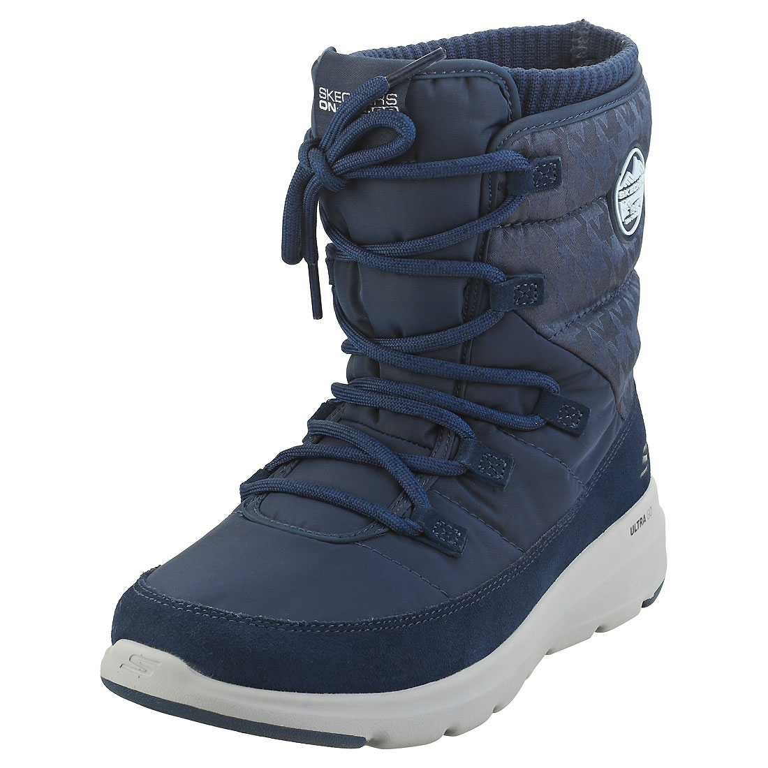 skechers glacial ultra lace up boot