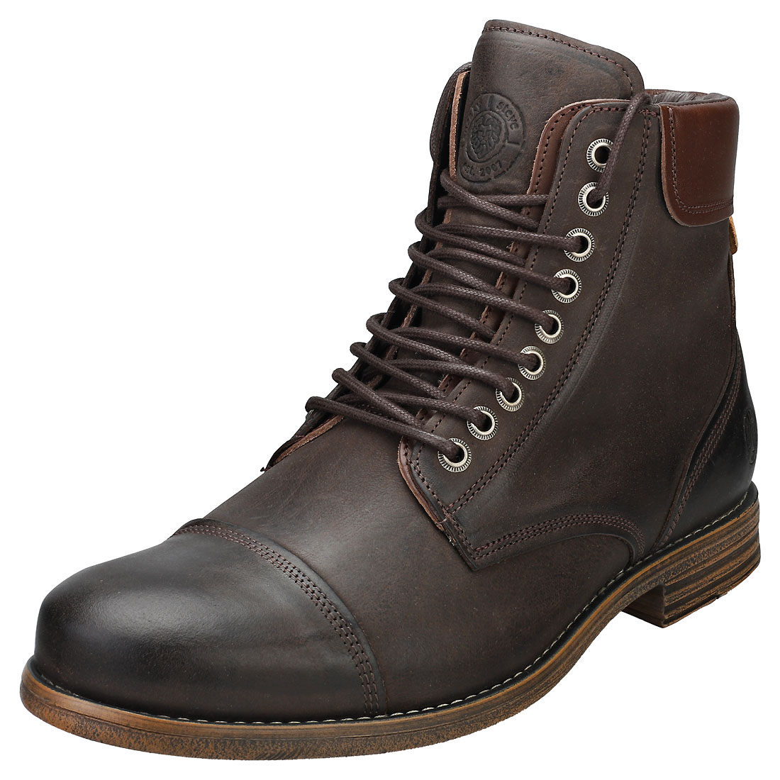mens leather casual boots