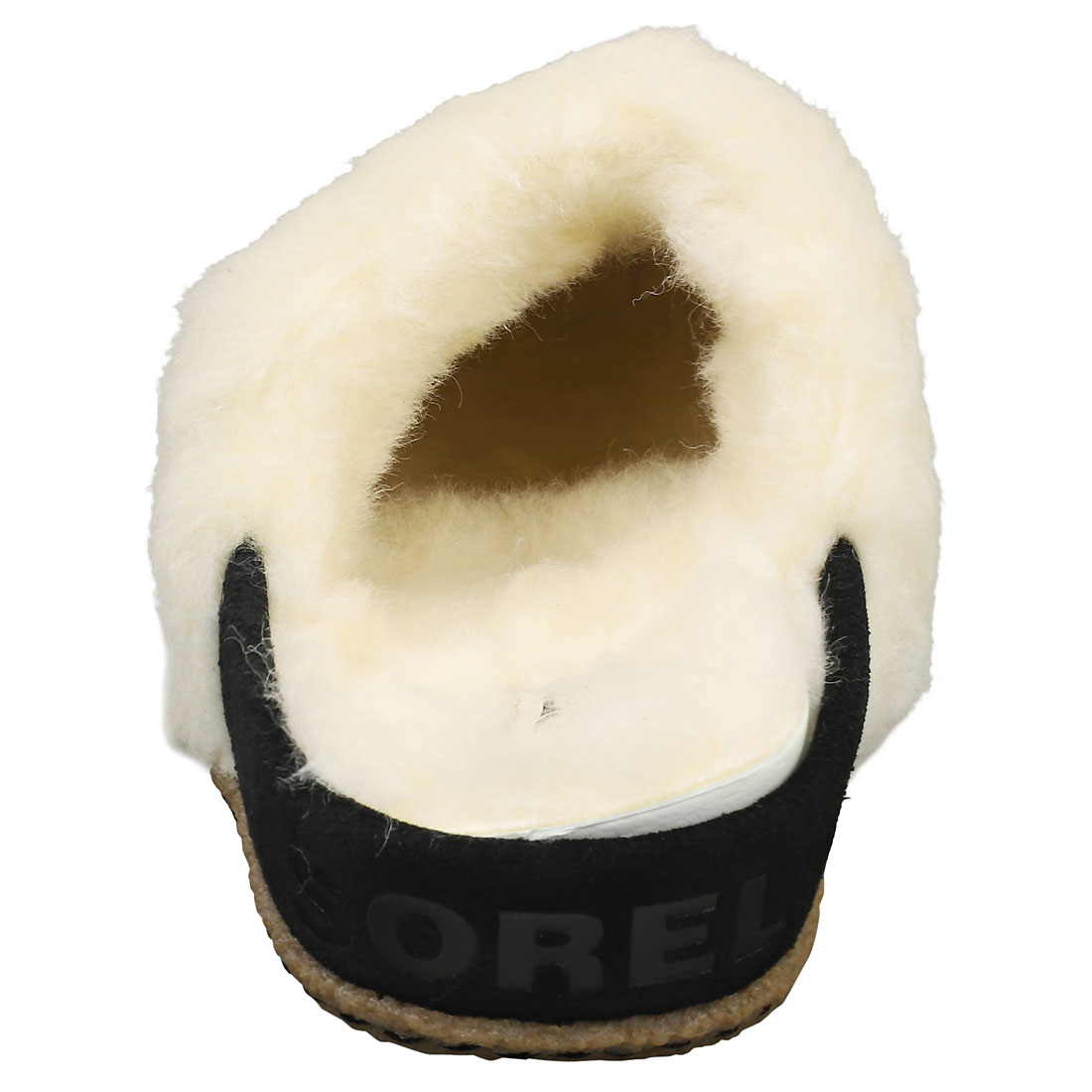 SOREL Nakiska Slide Ii Womens Black Natural Slippers Shoes - 4 UK - Bild 4 von 8