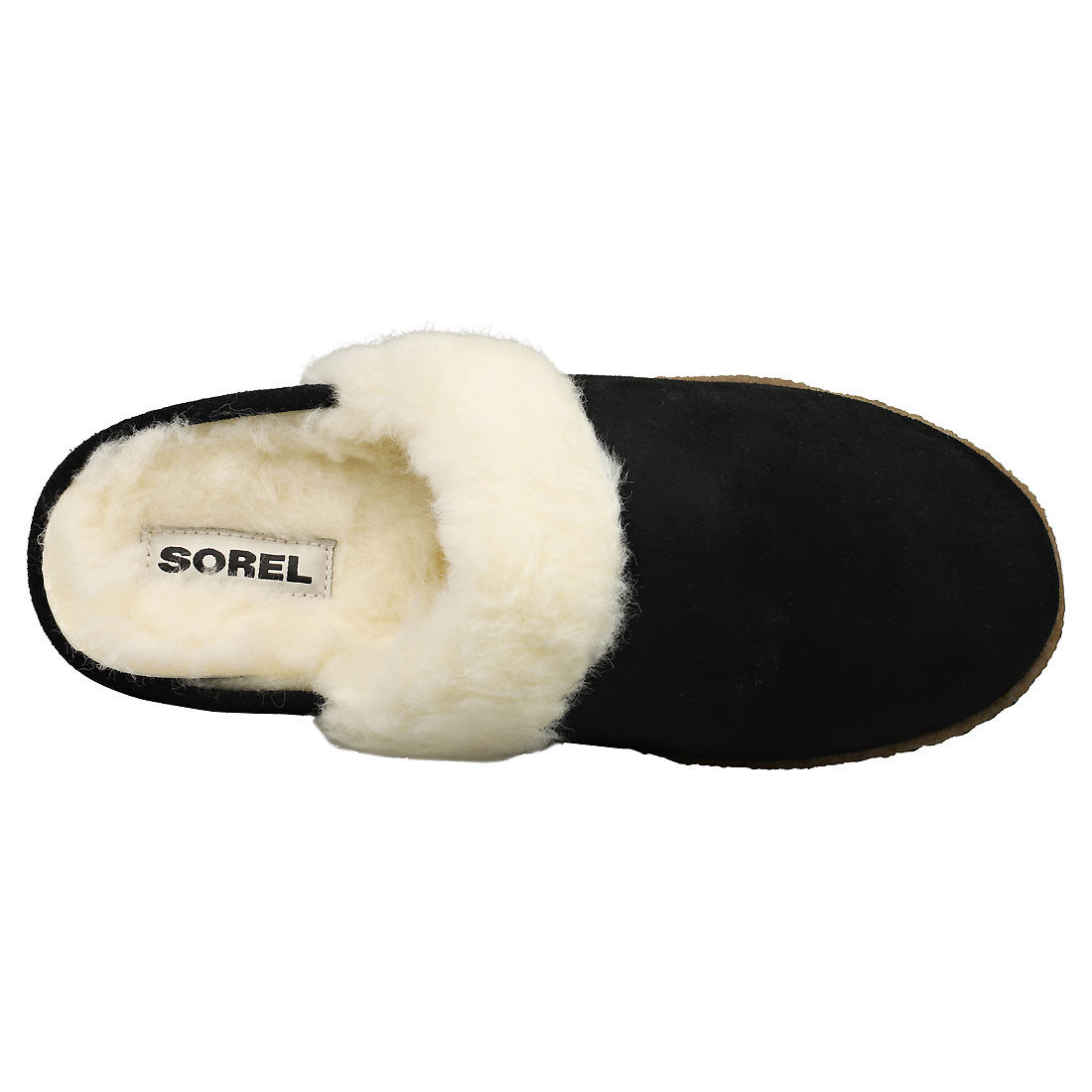 SOREL Nakiska Slide Ii Womens Black Natural Slippers Shoes - 4 UK - Bild 7 von 8