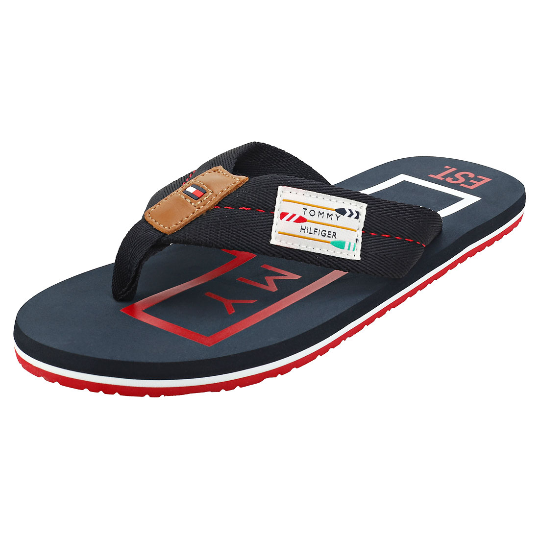 Eric Carl Flip Flops for Men,Stylish Beach Flip Flops Summer Flip Flop Sandals Slippers,Comfortable Beach Casual Shoes 