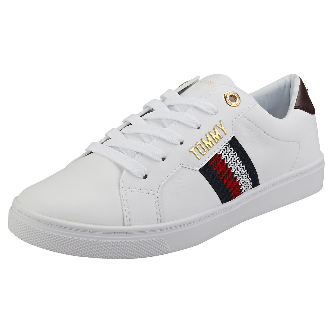 tommy hilfiger laces sneaker