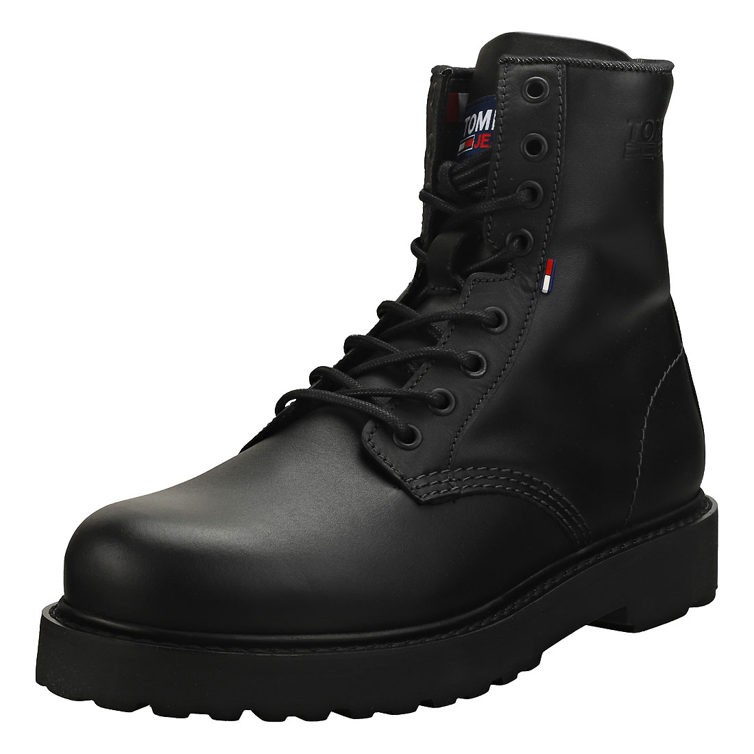Tommy Jeans Lace Up Boot Mens Black 