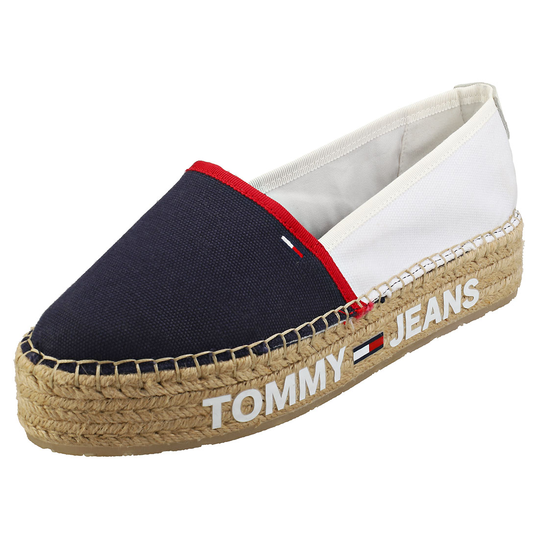 Tommy Jeans Surplus Femme White Navy 