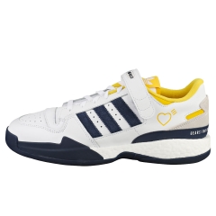 adidas FORUM L HM Men Fashion Trainers in White Navy