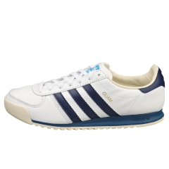 adidas GUAM Men Casual Trainers in White Navy