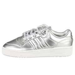 adidas RIVALRY LOW Men Fashion Trainers in Silver
