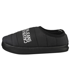 Calvin Klein HOME SHOE SLIPPER WARM LINING Women Slippers Shoes in Black