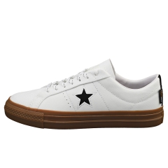 Converse ONE STAR PRO OX Unisex Casual Trainers in White Black