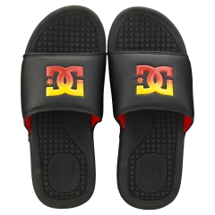 DC Shoes BOLSA Men Slide Sandals in Black Yellow