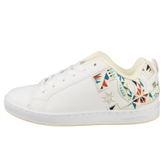 DC Shoes COURT GRAFFIK Women Skate Trainers in Off White