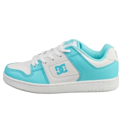 DC Shoes MANTECA 4 Women Skate Trainers in White Blue