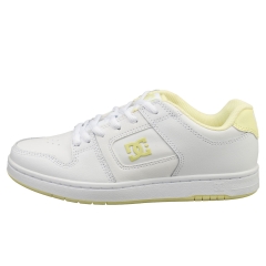 DC Shoes MANTECA 4 Women Skate Trainers in White Yellow