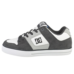 DC Shoes PURE Men Skate Trainers in Grey White