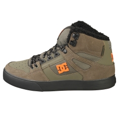 DC Shoes PURE HIGH-TOP WC WINTER Men Casual Trainers in Dusty Olive