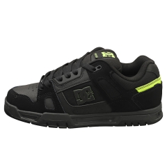 DC Shoes STAG Men Skate Trainers in Black Lime