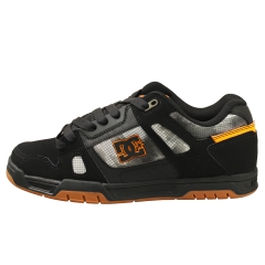 DC Shoes STAG Men Skate Trainers in Black Orange