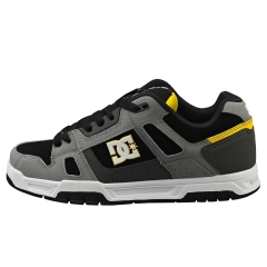 DC Shoes STAG Men Skate Trainers in Grey Yellow