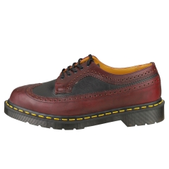 Dr. Martens 3989 Men Platform Shoes in Black Burgundy