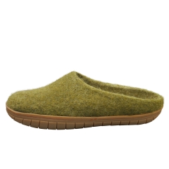 egos copenhagen SLIPPER MOSS GREEN Unisex Slippers Shoes in Green