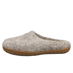 egos copenhagen SLIPPER NATURAL GREY Unisex Slippers Shoes in Natural Grey