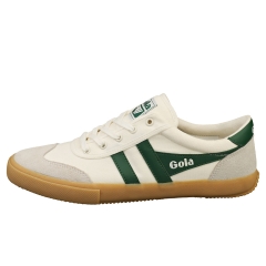 Gola BADMINTON Men Casual Trainers in Off White Green