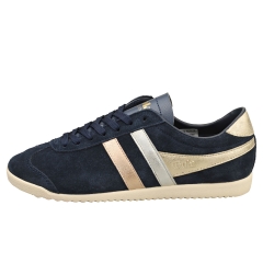 Gola BULLET MIRROR TRIDENT Women Fashion Trainers in Navy Silver