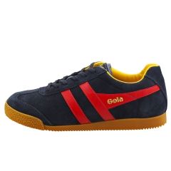 Gola HARRIER Men Classic Trainers in Navy Red Yellow