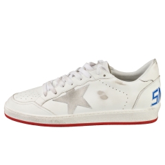 Golden Goose BALL STAR Men Fashion Trainers in White Blue