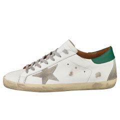 Golden Goose SUPER-STAR CLASSIC Men Fashion Trainers in White Green