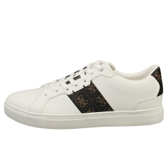 Guess FM7TOIELL12 Men Casual Trainers in White Brown